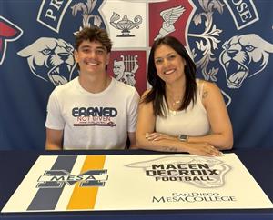 Macen Decroix Signing Day April 2025